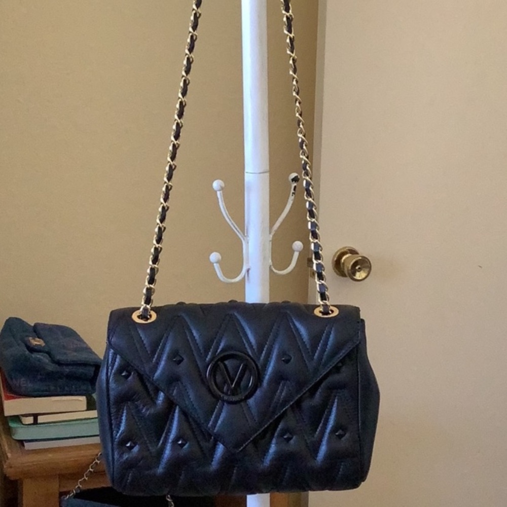 Valentino Quilted Convertible Crossbody Bag